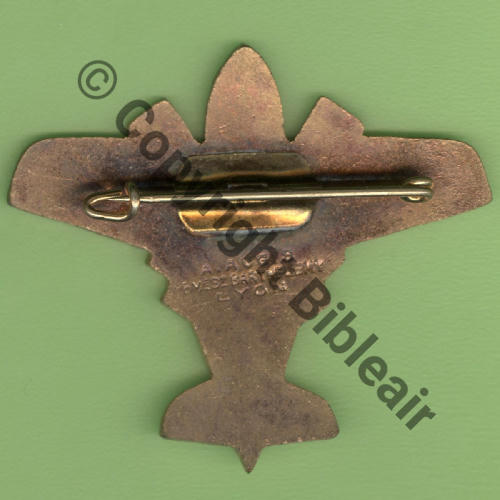 CIE AIR 150-102 DOLE TAVAUX  A.AUGIS ST.BARTH LYON 3Lignes Bol fenetre allonge Dos lisse cuivre  Src.Y.GENTY 134Eur06.17 